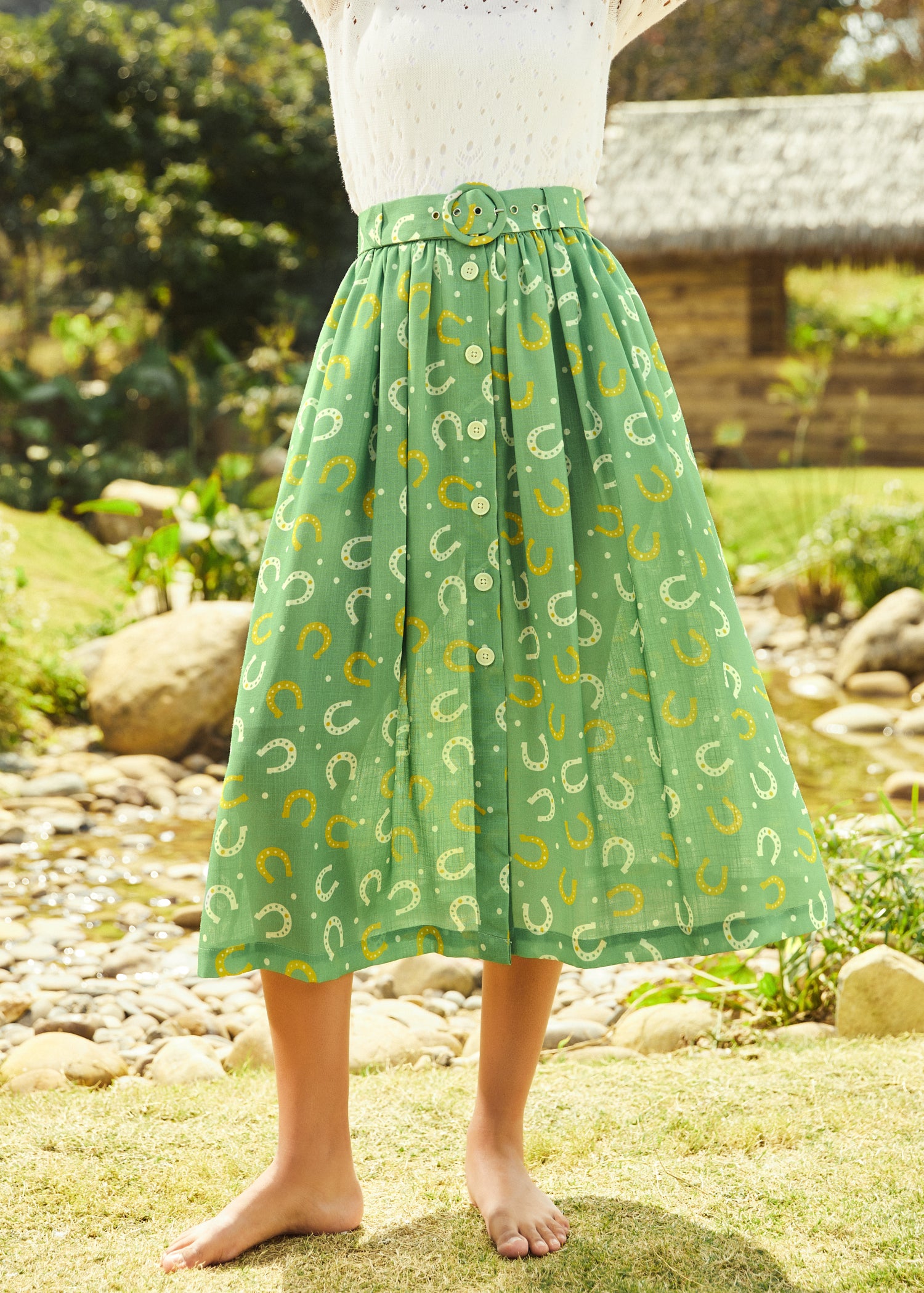 Golden Hour Glide Skirt (Final Sale)