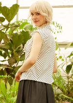 The Garden Stroll Bow Blouse