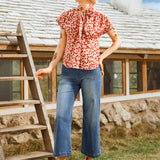 Cherry Sweet Bow Blouse (Final Sale)