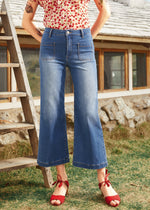 Boardwalk Beauty Wide Leg Denim Pants