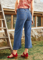 Boardwalk Beauty Wide Leg Denim Pants