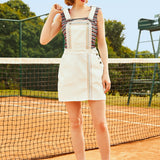 A Posh Picnic Denim Overall Jumper (Final Sale)