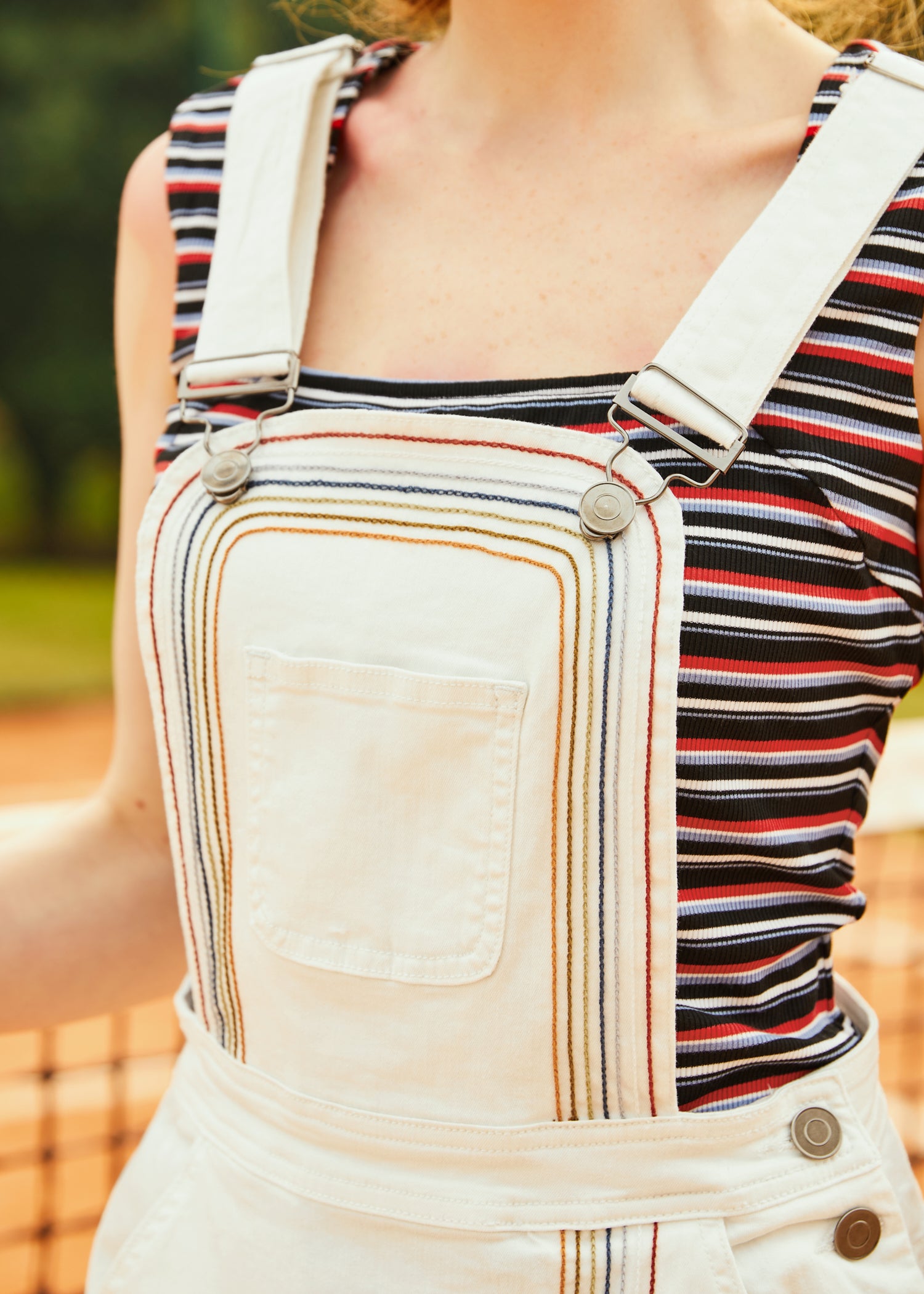 A Posh Picnic Denim Overall Jumper (Final Sale)