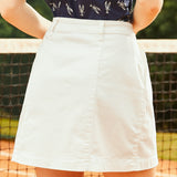 A Spring Fling Button Down A-Line Skirt (Final Sale)