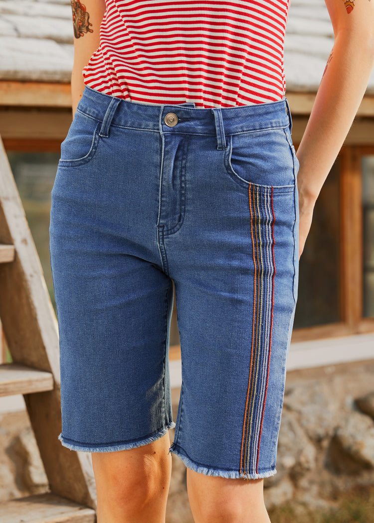 Just Bloomed Bermuda Shorts