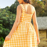 Dance Beneath the Sunrays Fairytale Midi Dress