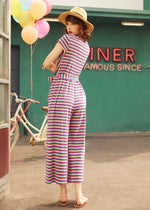 The Twist & Stripe Jumpsuit