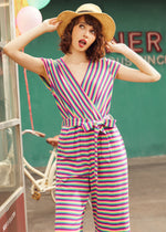 The Twist & Stripe Jumpsuit