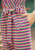 The Twist & Stripe Jumpsuit