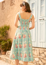 Squarely Charming Midi Dress