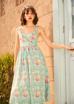 Squarely Charming Midi Dress
