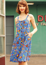 Sun-Kissed Stroll Fit & Flare Dress