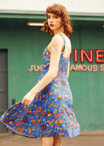 Sun-Kissed Stroll Fit & Flare Dress