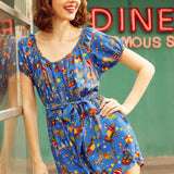 Easy Does It Button-Front Romper (Final Sale)