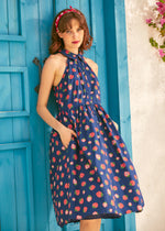 Cutaway Shirt Fit& Flare Dress