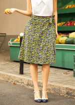 The Lemon Blossom Wrap Skirt