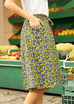 The Lemon Blossom Wrap Skirt