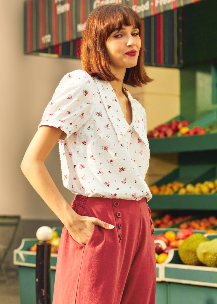 Petal Picnic Blouse