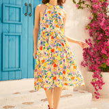 Cutaway Shirt Fit & Flare Dress (Final Sale)