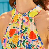 Cutaway Shirt Fit & Flare Dress (Final Sale)