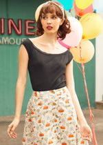 Lace by Day Marilyn Neck Tee