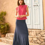 Rydell High Revisited Cap Sleeve Tie-Neck Top (Final Sale)