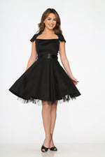 Black Swing Dress