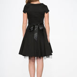 Black Swing Dress