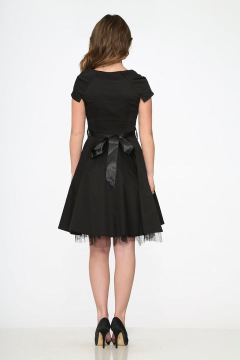Black Swing Dress