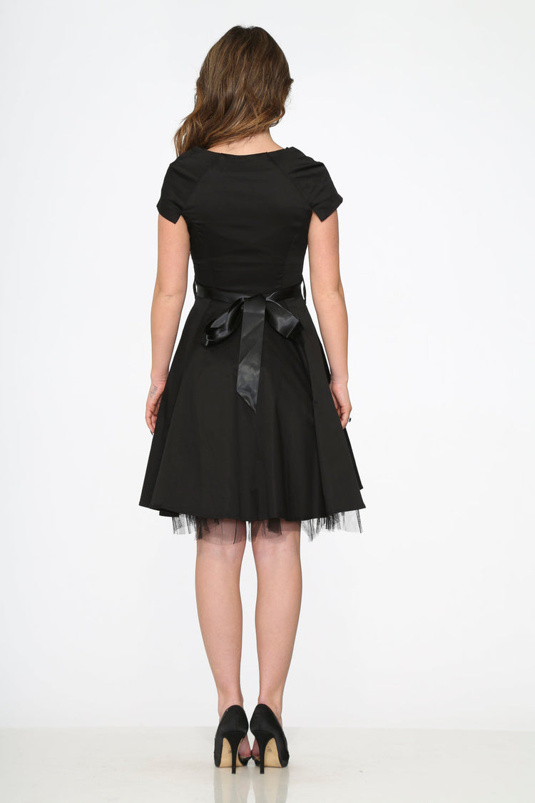 Black Swing Dress