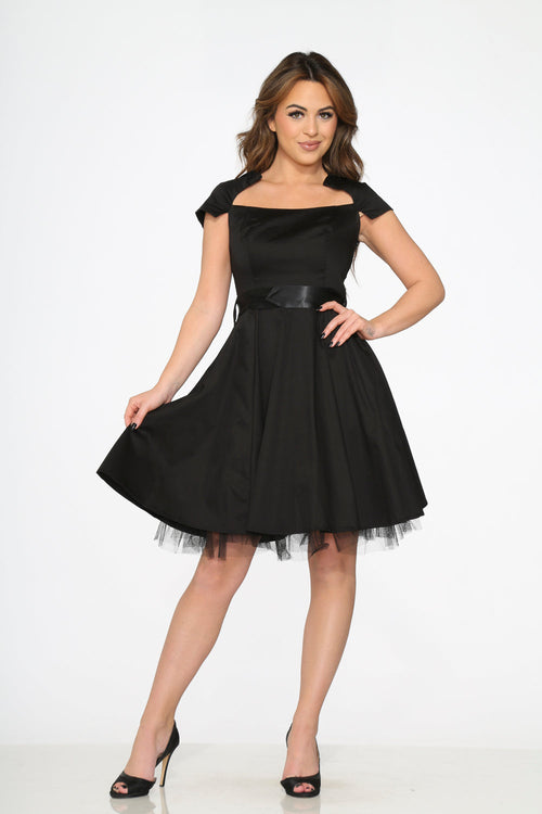 Black Swing Dress