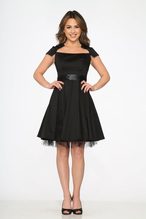Black Swing Dress