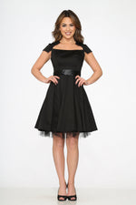 Black Swing Dress