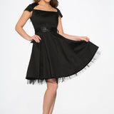 Black Swing Dress