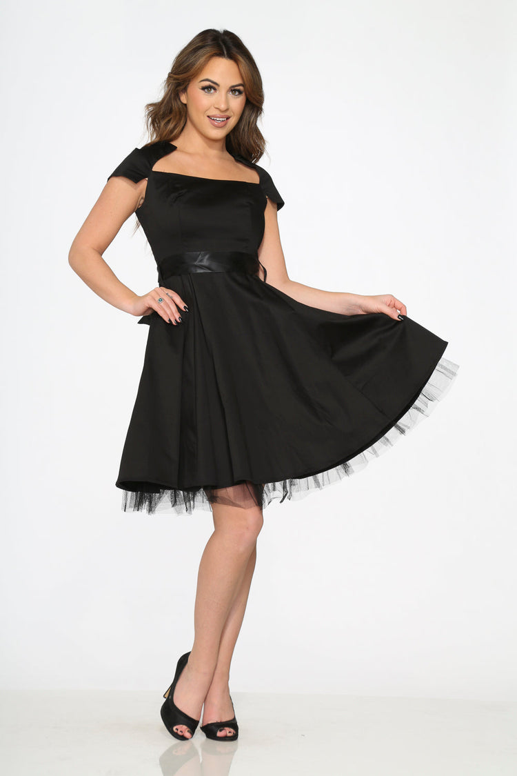 Black Swing Dress