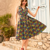 Instant Energy Faux-Wrap Dress