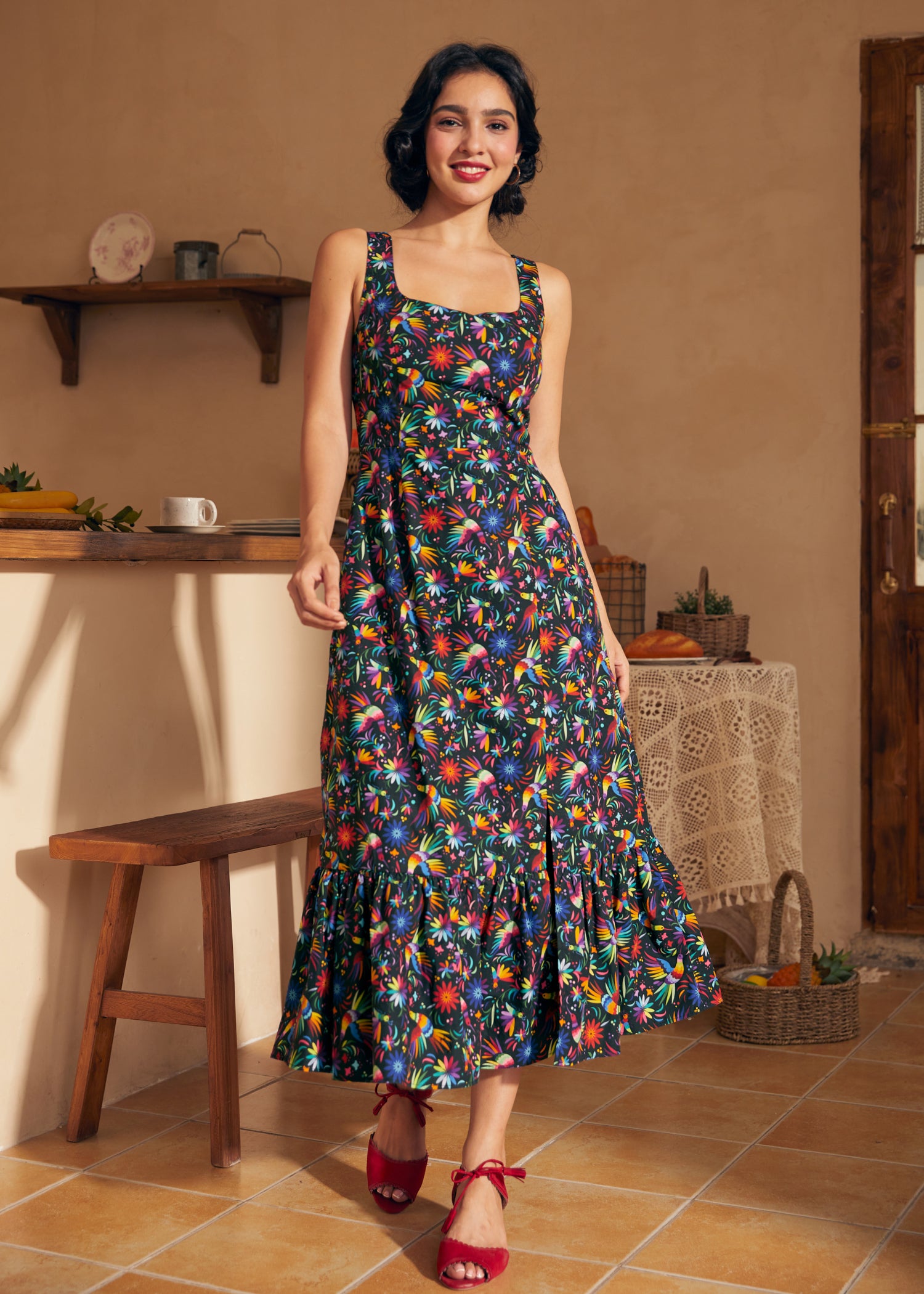 Zagged a Little Rainbow Cap Sleeve Top | ModCloth