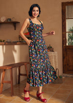 Riviera Stroll Midi Dress