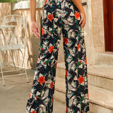 The Lace-Up & Lounge Wide-Leg Pants (Final Sale)