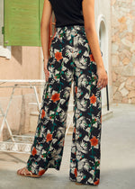 The Lace-Up & Lounge Wide-Leg Pants