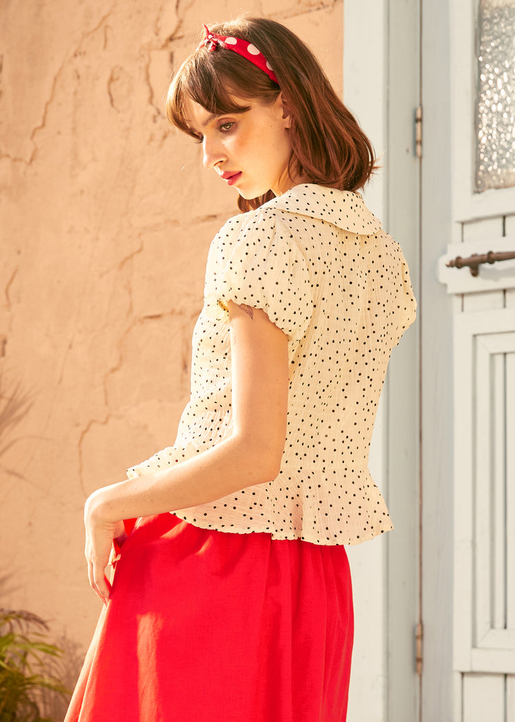 Prim & Peplum Blouse