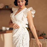 Wrapped in Ruffles Top (Final Sale)