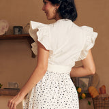 Wrapped in Ruffles Top (Final Sale)