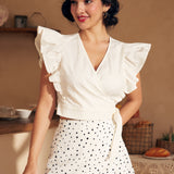 Wrapped in Ruffles Top (Final Sale)