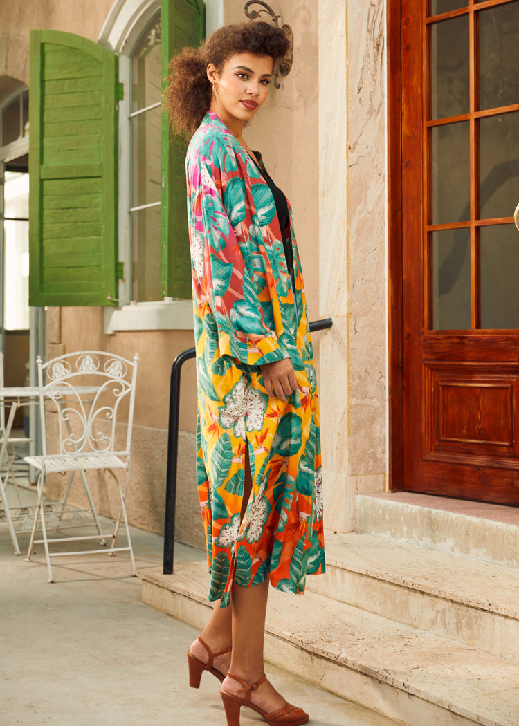 Old School Opulence Kimono