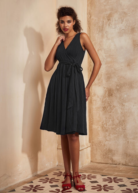 Instant Energy Faux-Wrap Knit Dress Instant Energy Faux-Wrap Knit Dress