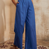 Double Pleat Wide Leg Pants (Final Sale)