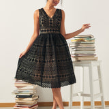 The Vivienne V-Neck Dress