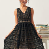 The Vivienne V-Neck Dress
