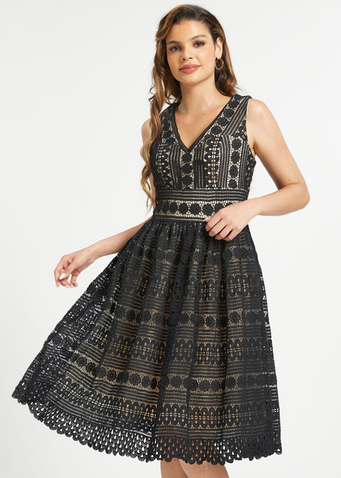 The Vivienne V-Neck Dress